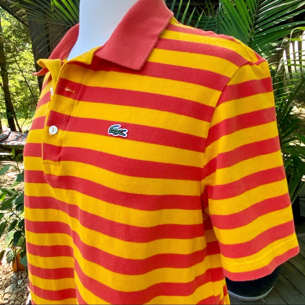 Lacoste summer striped shirt